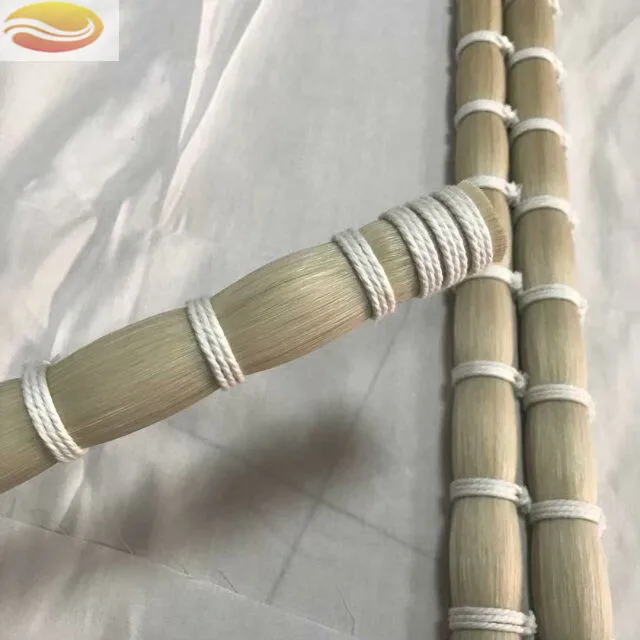 
Factory Horse Tail Hair Best Quality 88cm White Violin Bow Horse Hair For Selling 