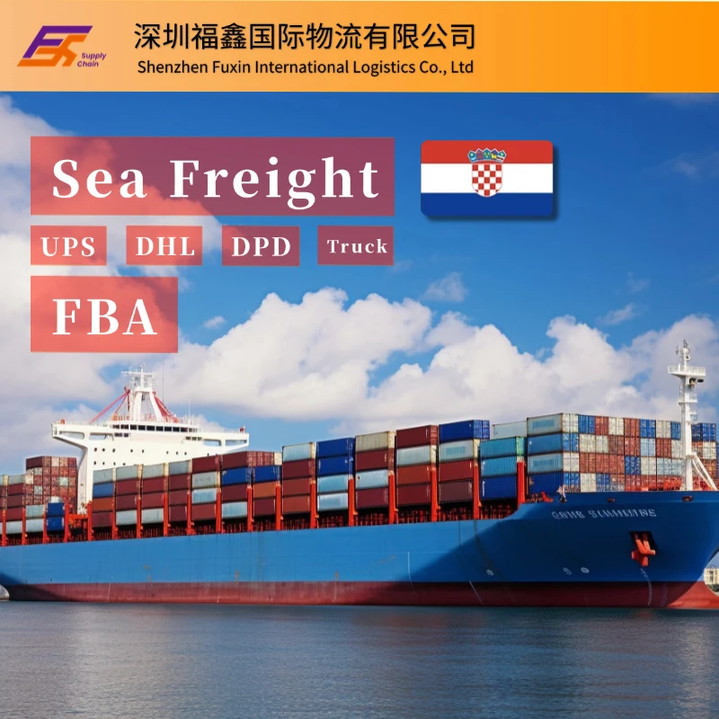 Door to Door DDP Agent Sea Freight Forwarder Shipping To UAE Dubai HR Ship From China With Low Fright Cost