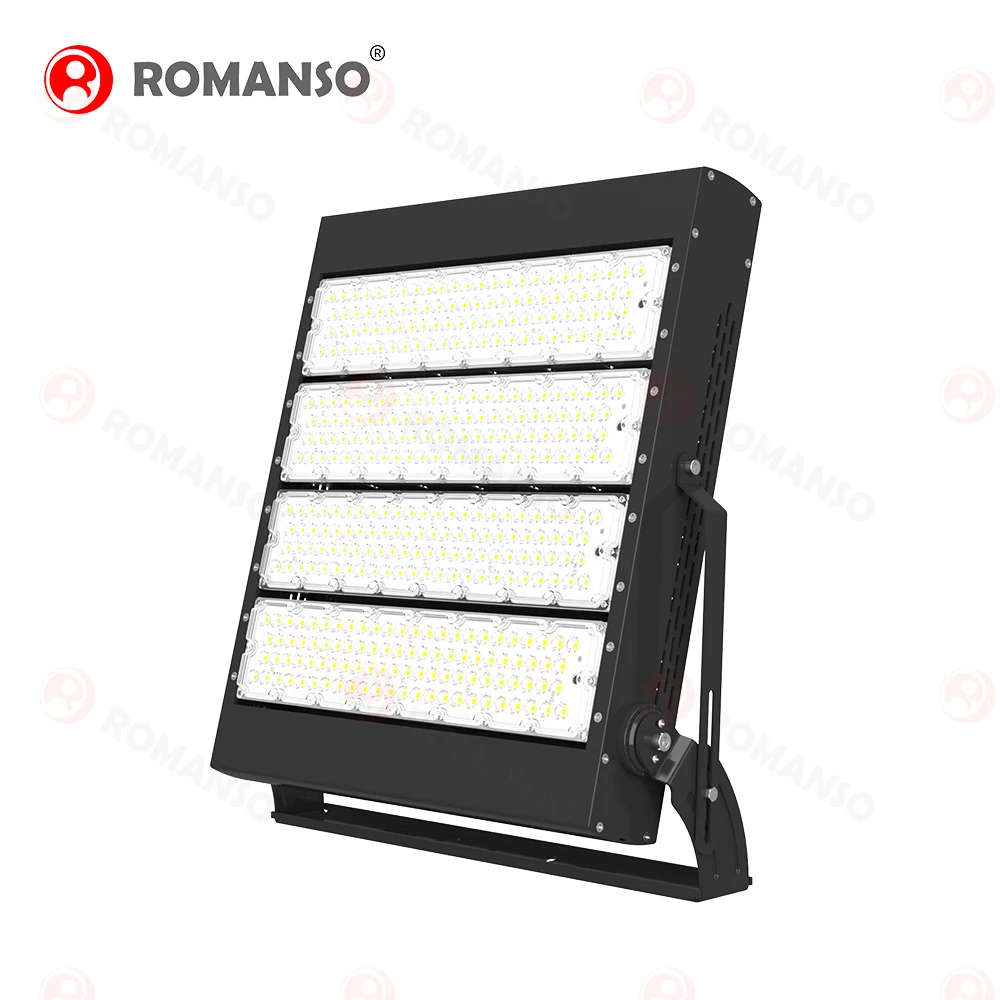 ROMANSO Factory Price For Stadium Flood Lights 200W 400W 600W 800W Ip67 Stadium Light For Sports Field Lighting