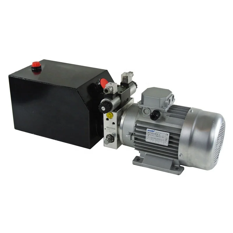 220V 3hp double acting hydraulic power pack unit hydraulic pump