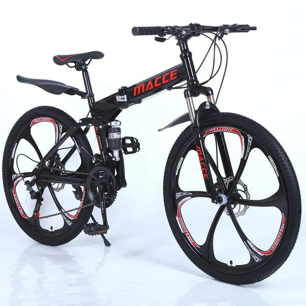 MACCE Chinese Factory MTB Bicycle 26 inch 21Speed Mountain Bike Folding City Racing Cycle Foldable Bicicleta Cykel Mountainbike