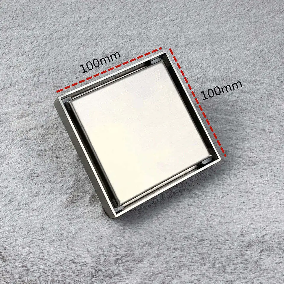AoJie Top Sale 10*10 Cm Stainless Steel Floor Drain For Restaurant Stainless Steel Floor Drain Manufacturers
