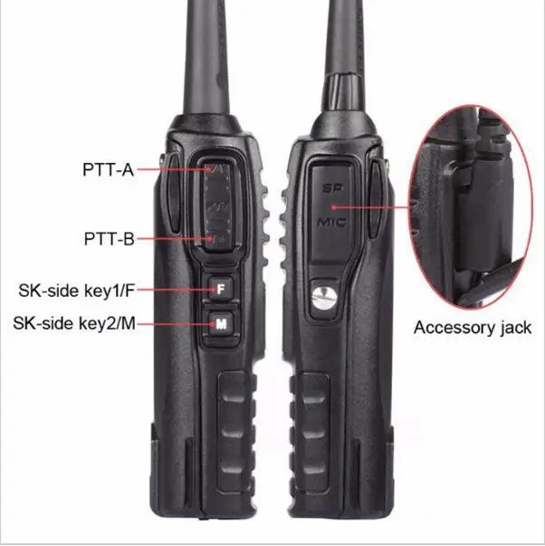 Baofeng uv-82 walkie talkie baofeng two way radio 100 mile woki toki handy radio profession cheapest factory