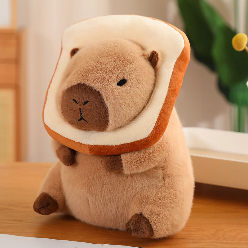 Factory Custom Cute Capybara Plushies Stuffed Plush Toy Birthday Xmas Gift for Kids