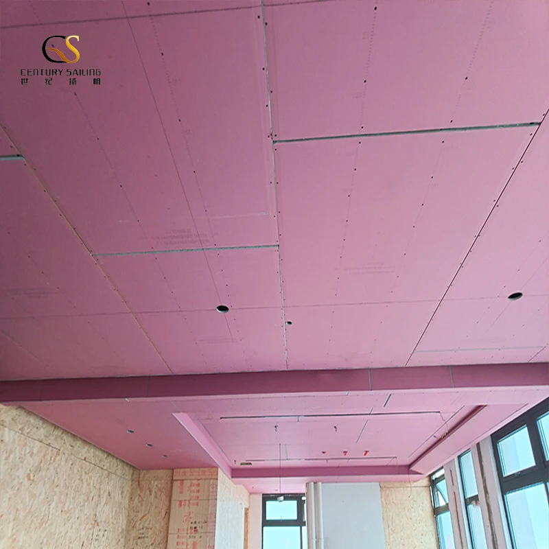 China Gypsum Board Manufacture Plant Fire Rated Drywall Partition Celling Plasterboard 9mm 12mm 16mm Gypsum Board Price