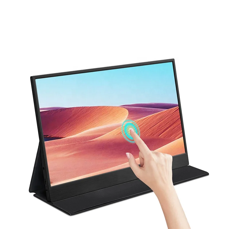 1080P 15 inch IPS Portable Gaming Monitor for HD Laptop PS5 Switch Xbox Phone PC Touch Screen Monitor