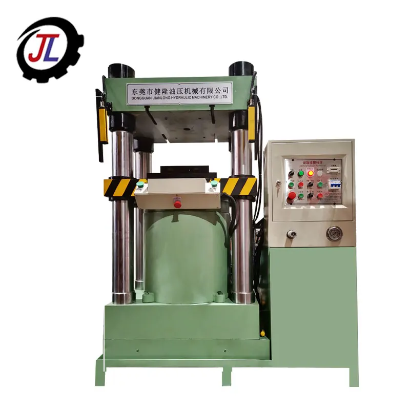 Nameplate stamping shaping lower cylinder four-column hydraulic press