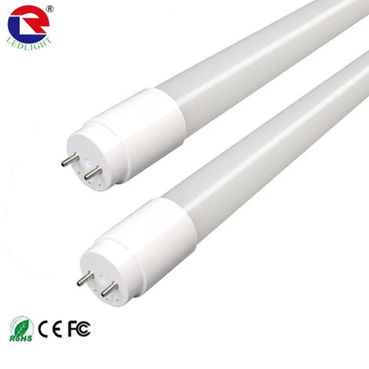High Light effect 160lm/w plastic cover led fluorescent tube light 1200mm T8 led lamp warm white