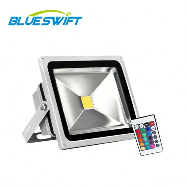 Наружный светодиодный прожектор с изменением цвета IP68 10 Вт 20 30 50 RGB