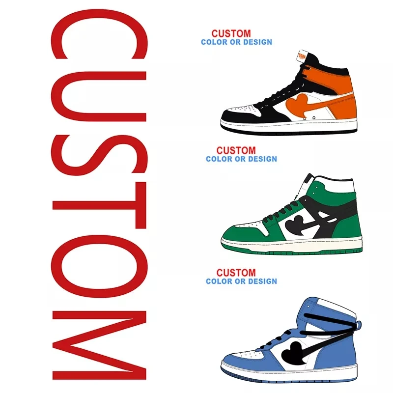 2022 Shoes Manufacturer High Low Top Quality Women Men Private Label Casual Sport Custom Shoes Sneakers