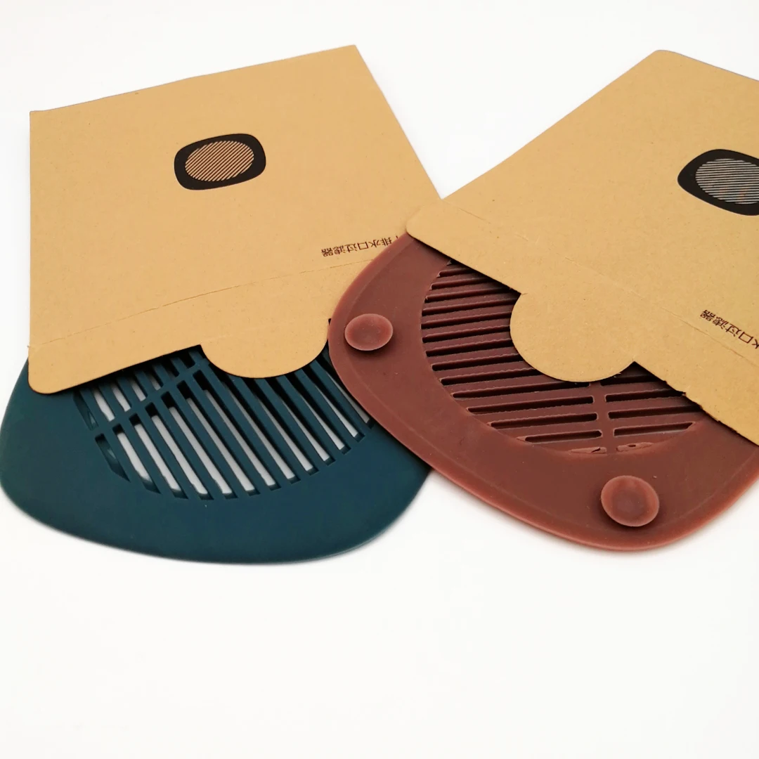 Shower Sink Drain Stopper Durable Strainer Silicone Hair Filter