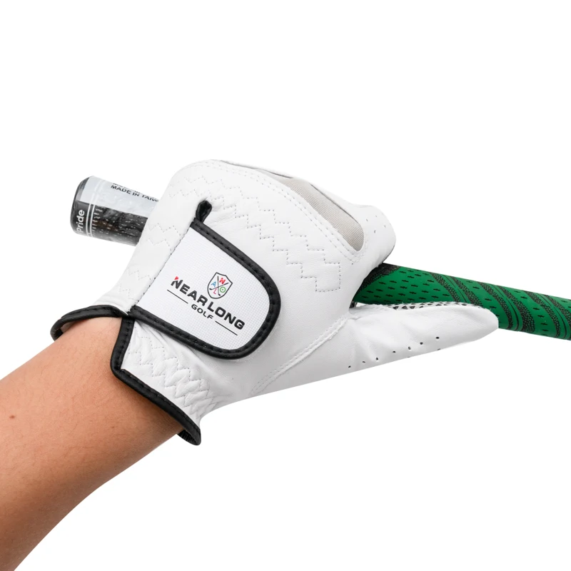 Premium Quality Custom Logo Cabretta Leather Golf Gloves for Men for Sports and Outdoor Activities