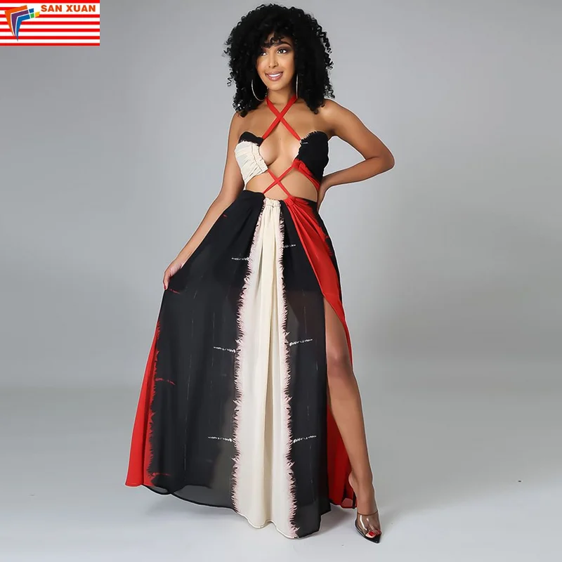 48-XQY1634-stock woman clothes wholesale fashion apparel elegant Club party Muslim floral casual long dresses Club party prom