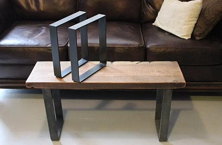 U shape metal table legs wrought iron crossed piato bench legs steel table legs