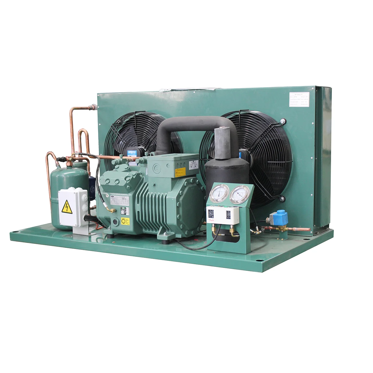 5HP condensing cooling Unit With semi-hermetic piston compressor for cold room fish