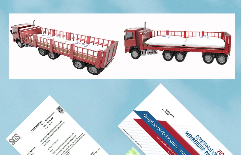 Flexitank 24000L For Truck To Transport Liquid