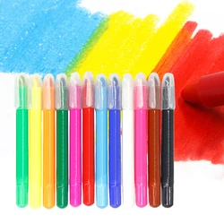 Wholesale Kids Silky Washable Crayon Wax Pencil Set
