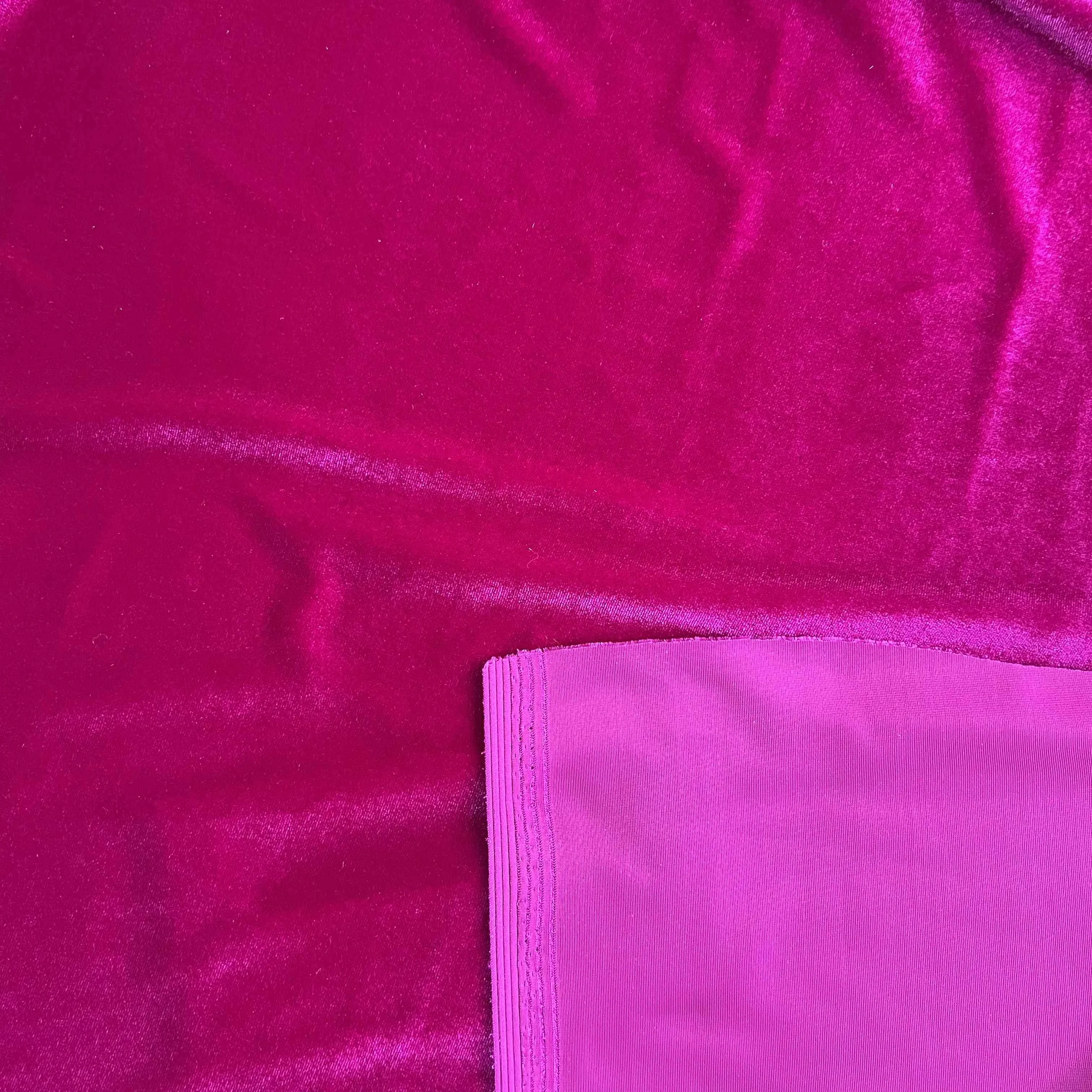 New arrival Korean comfortable italian stretch black burnout printed holland silk velvet sofa fabric for clothing