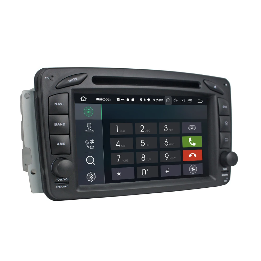 Автомагнитола Klyde kd 7216 2 din android gps Аудио Автомобильная система для W163 W209 W203 W170 W210 W168