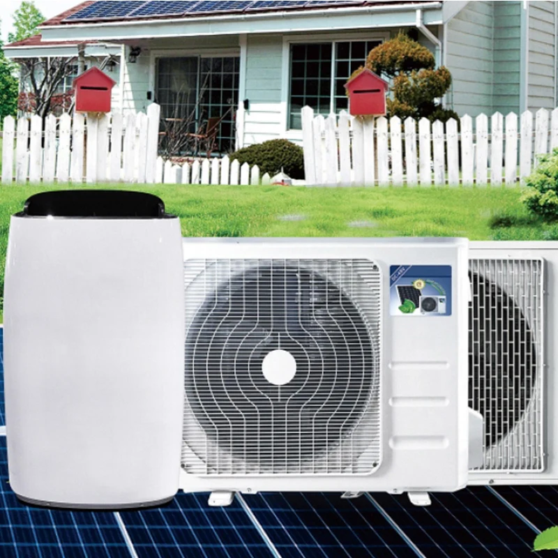 9000BTU 12000BTU 18000BTU 24000BTU Solar Ac Dc Air Conditioner Hybrid Solar Power Airconditioner Wall Split Air Conditioner