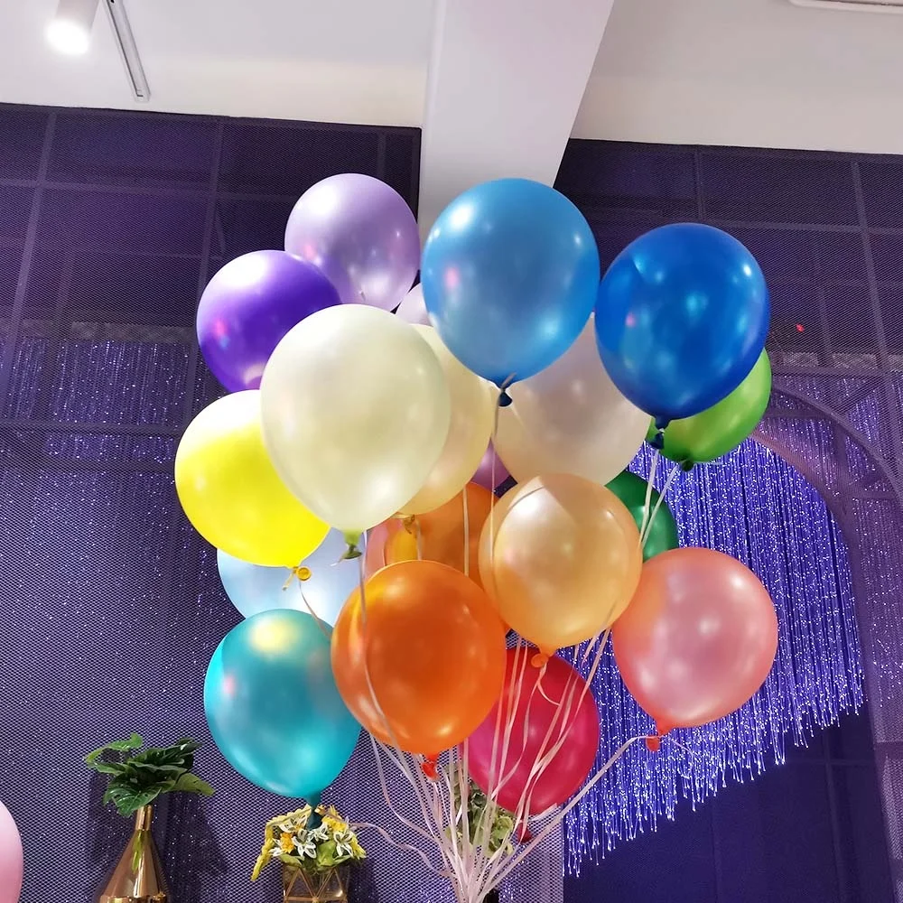 China Latex Air Helium Ballon Rainbow Gold White Globos Set Happy Birthday Theme Supplies Balloon Party Decoration for Boy Girl