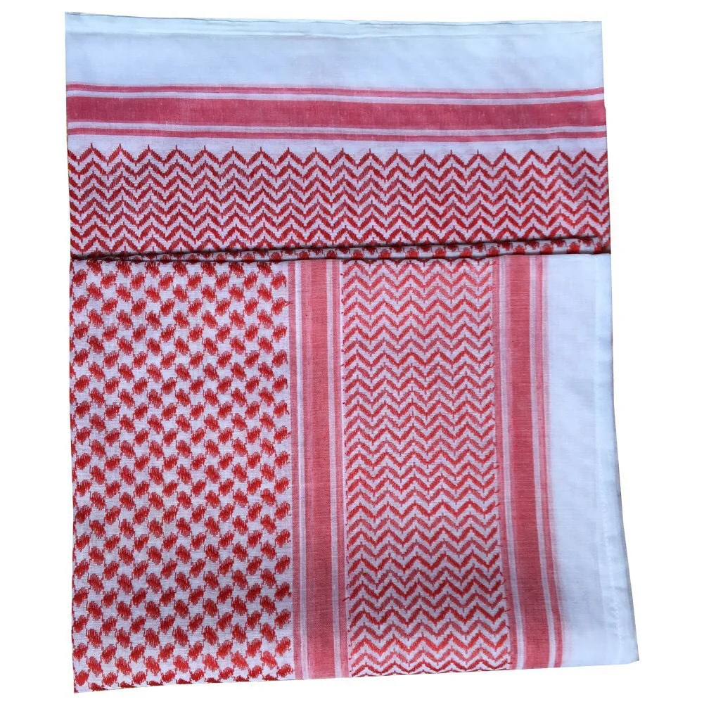 Shemagh  Desert Scarf Keffiyeh Neck Head Scarf Wrap for Men Women