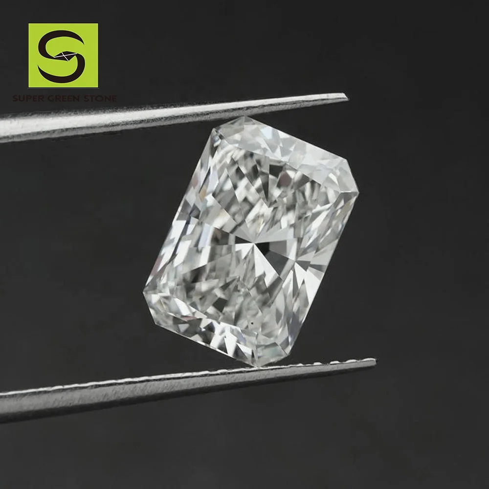 SuperGS SGSD044 Artificial Radiant Cut Vvs Cvd Real Price Raw Loose Hpht Synthetic Igi Lab Grown Diamonds