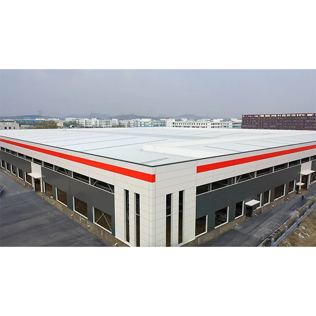 Large Span Steel Structure Prefabricated Warehouse Workshop Building Pre-engineered Building Custom Design Steel Shed Kits