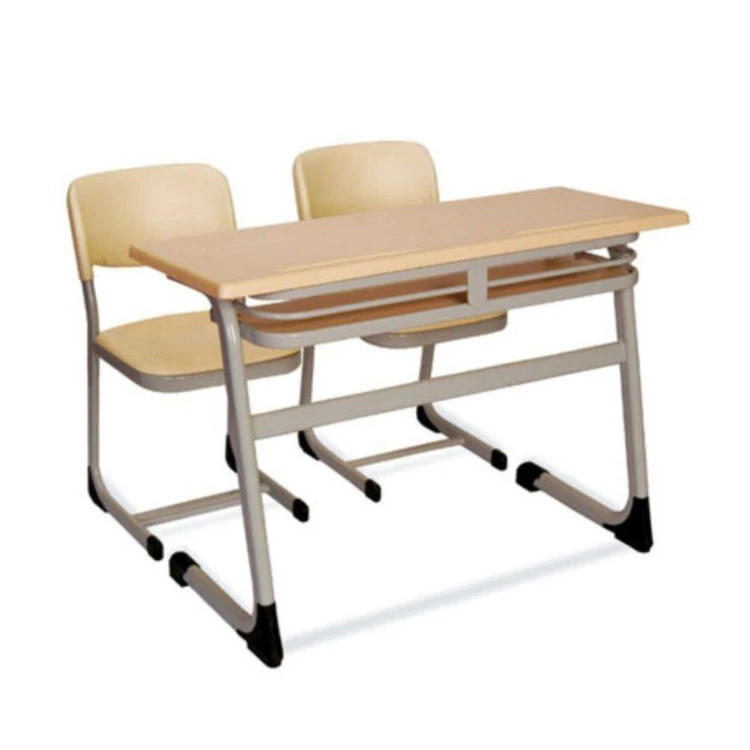 
Werzalit high school ergonomic student desk and chair for study 