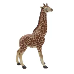 Garden decor statues animals fiberglass resin giraffe, figurines resin animal giraffe statue for sale^
