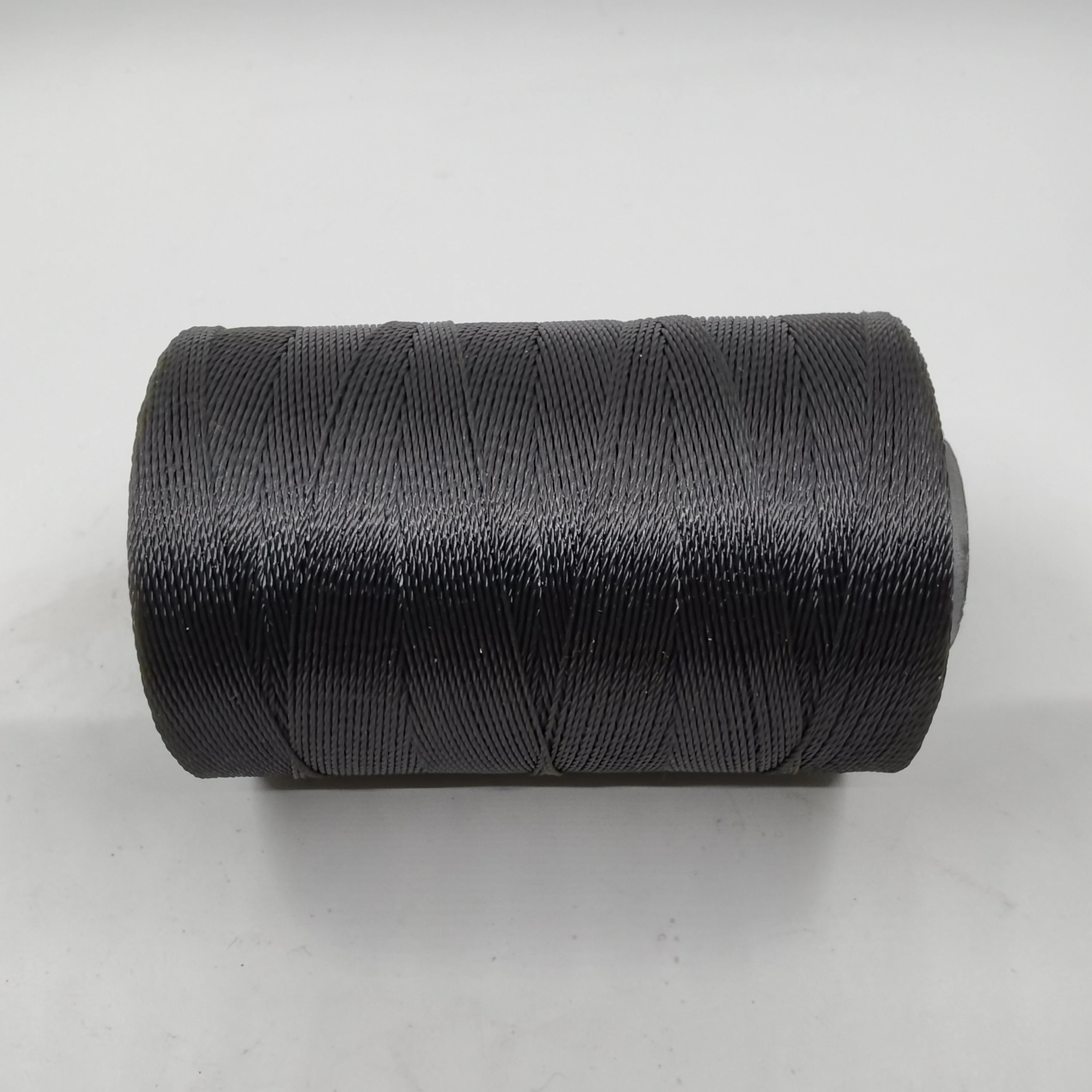 
High tenacity 210D/2-240 PLY black 100% polyester filament fishing twine 