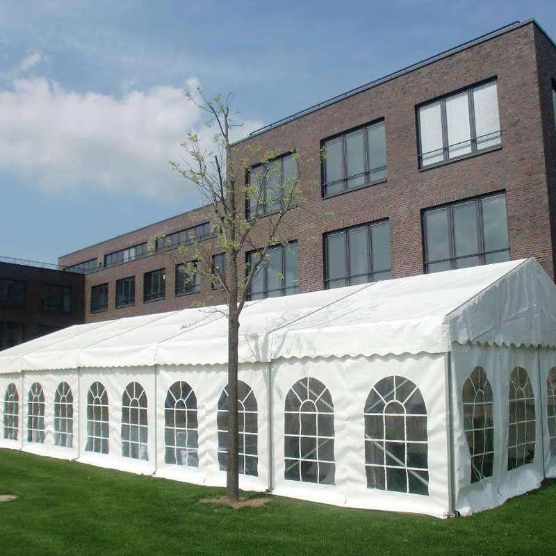 High quality White Outdoor Canopy Garden  Frame Tent Party Event Wedding Tents For Events 6 m x 9 m