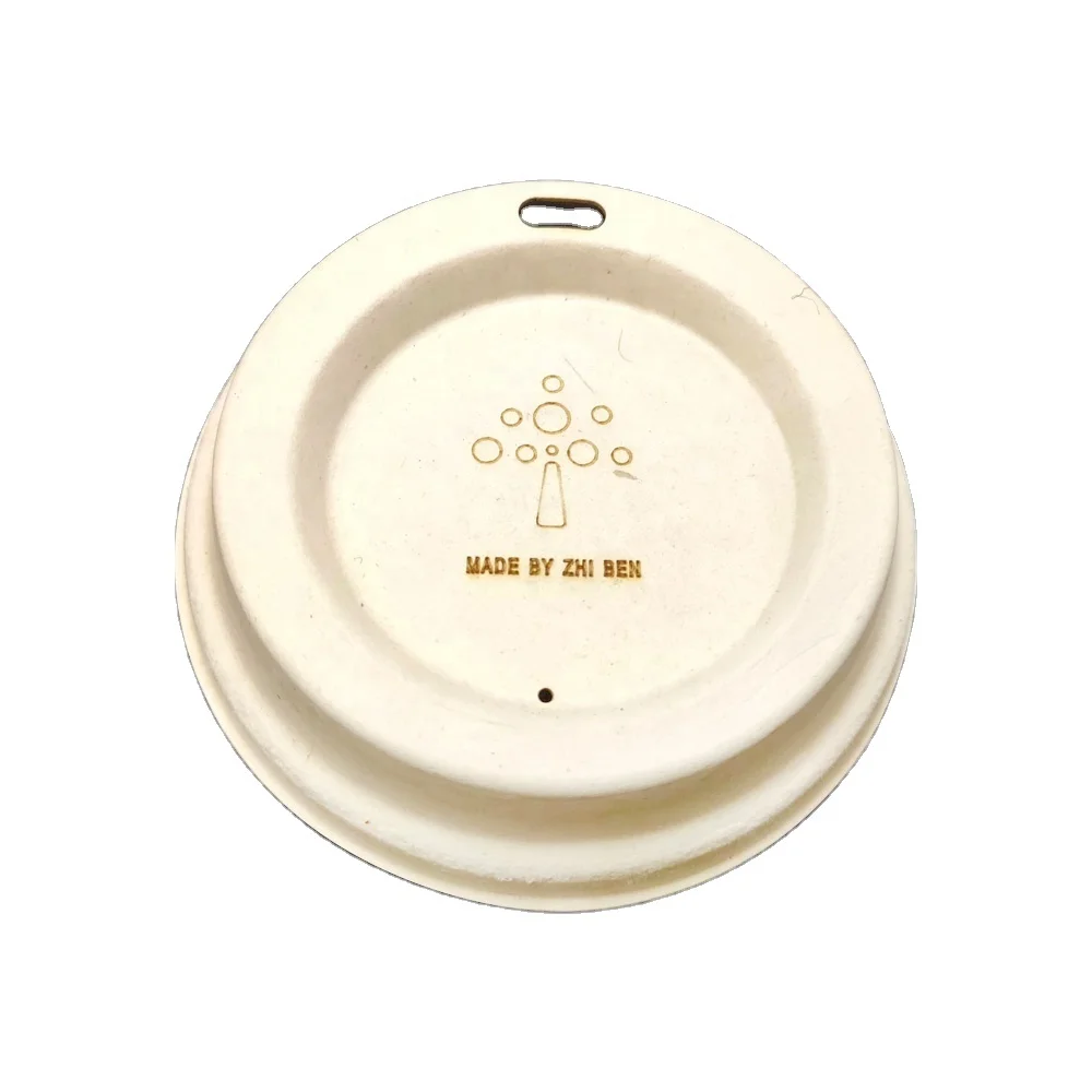 Кофейная чашка багасса lidfor 80 мм и 90 мм, крышка для бумажных стаканчиков, крышка для бумажных стаканчиков