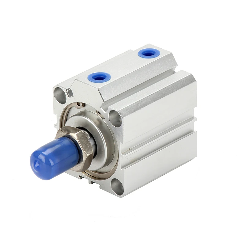 SDA Series Aluminum Alloy Double Acting Thin Type Pneumatic Compact Air Cylinder