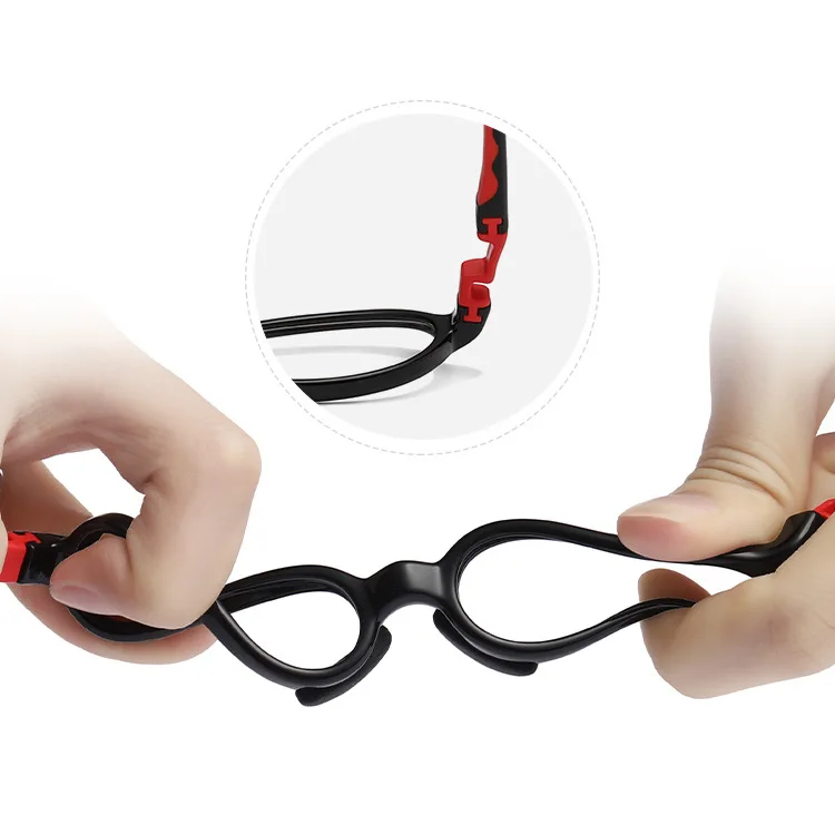 Top Selling Kids Eyeglasses Silicon Glasses Children Optical Frames Flexible Eyeglasses Frame 10-14 years old