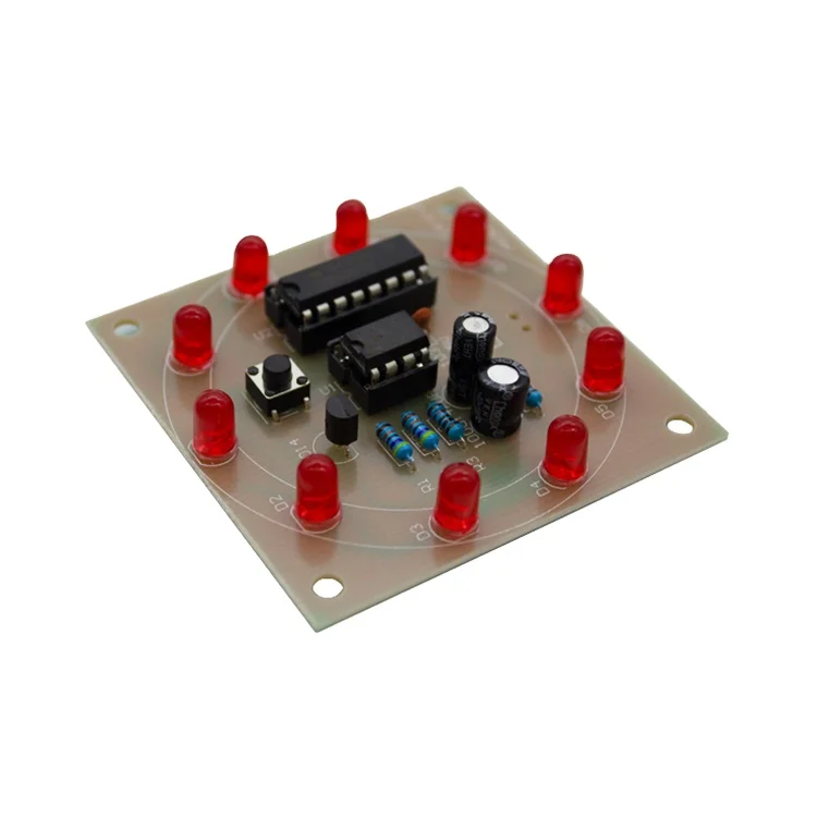 2021 New Coming Lucky Fortune Led Wheel Light DIY Craft Lamp Led Kit for Adults Welding Practice