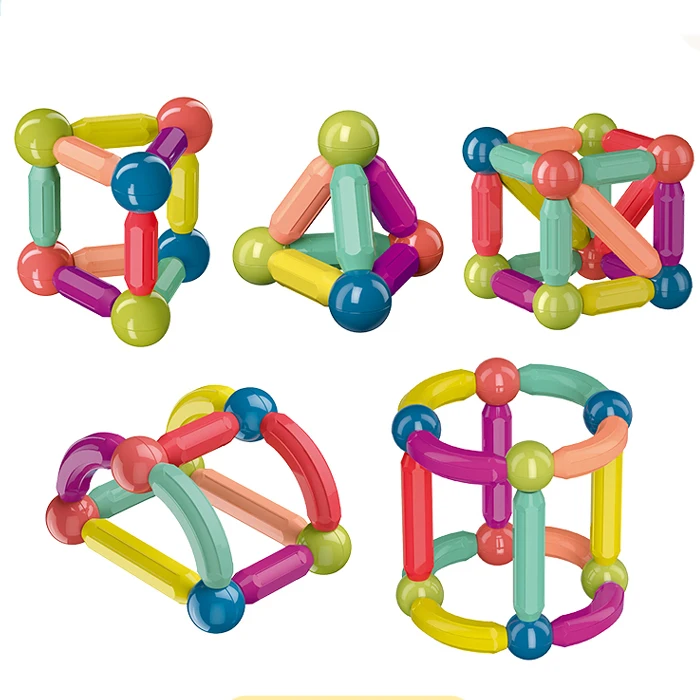 36 шт Детские игрушки магнитные палочки строительные блоки строительные игрушки, дошкольные образовательные магниты палочки игрушки