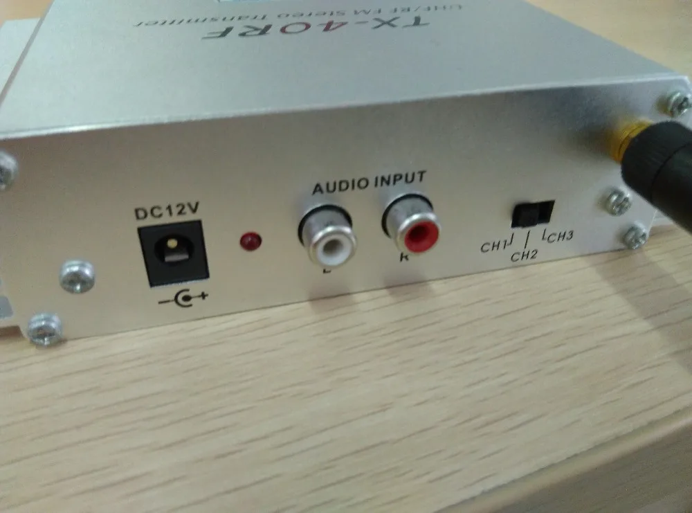 TX-40RF Go-on Transmitter for Silent Disco Headphone Earphone Headset Long Range High Accuracy