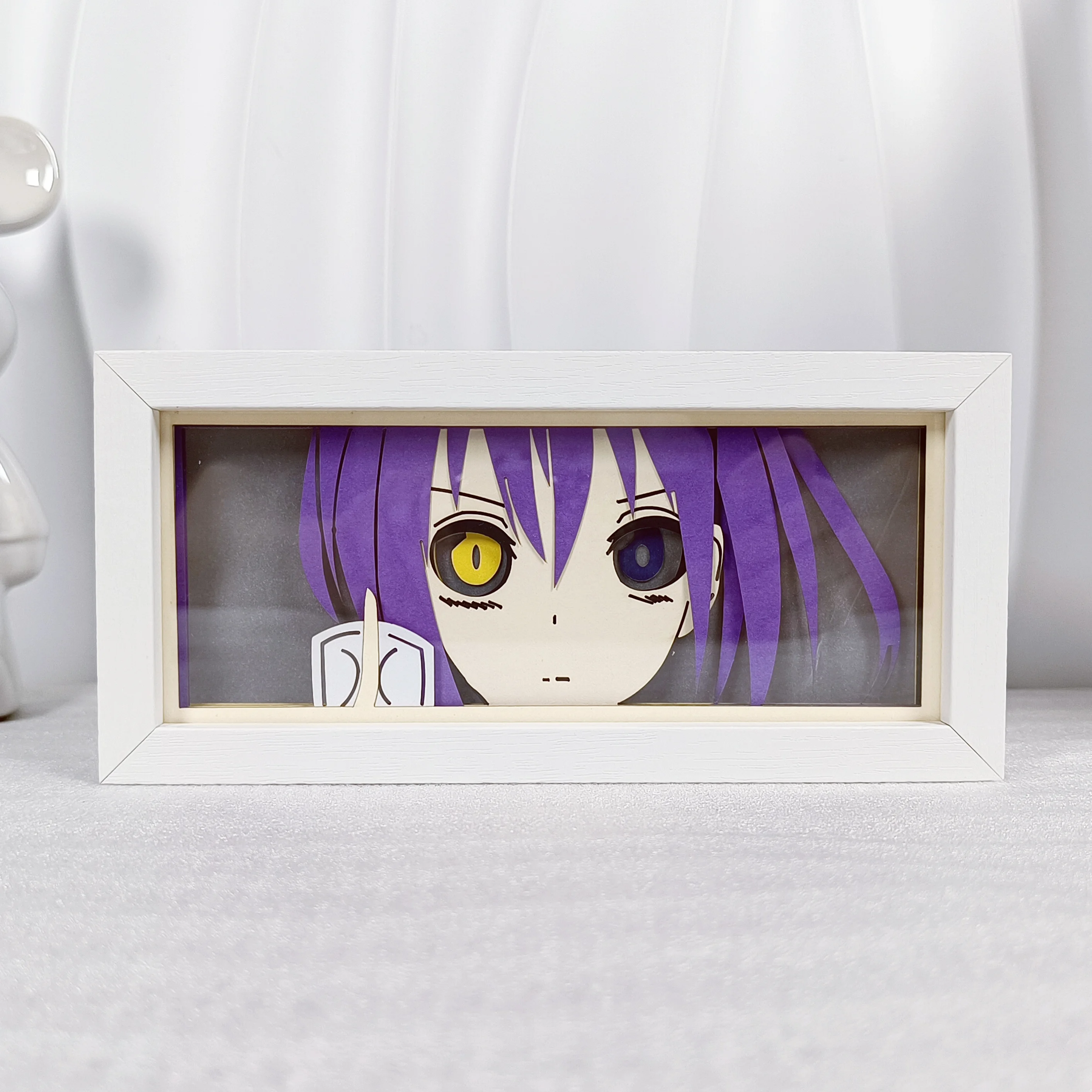 New Mixed Anime Led Photo Studio Light Box Large Photography Shoot Cosplay Anime Kirby 3d Paper Carving Lamp