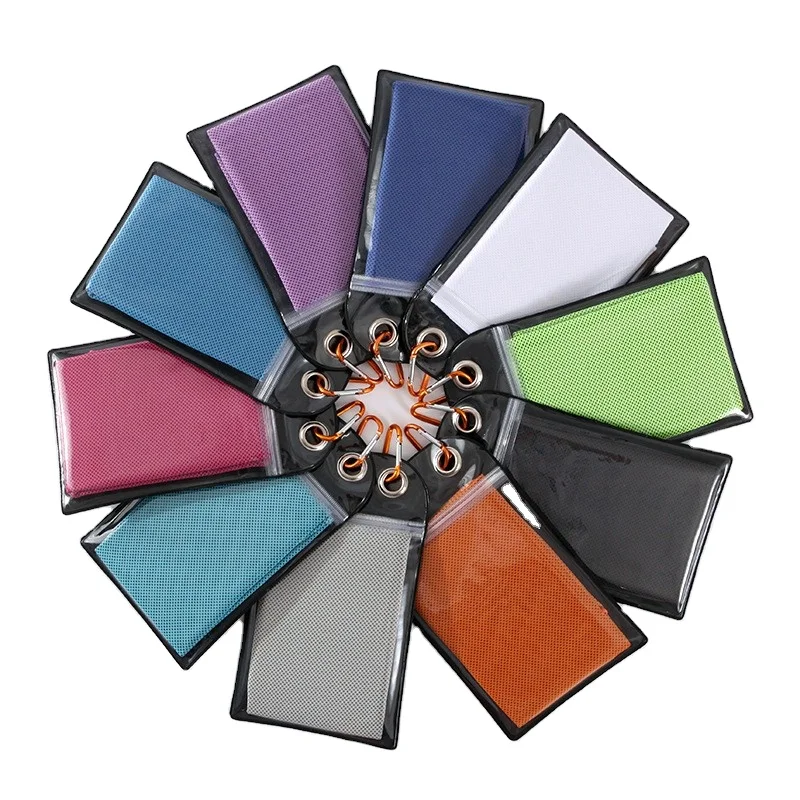 Gym Towels Customprint Microfiber Sport Cooling Custom Towel Adult Sports Items Rectangle Micro Sports Fiber Towel Solid Color
