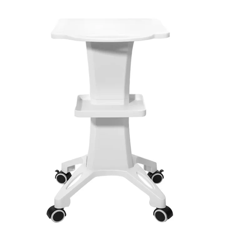 HIFU EMRF PEFACE EMS Hydra Oxygen Jet Peel Facial Beauty Instrument Trolley Stand Holder ABS Assembled Salon Spa Trolley Cart