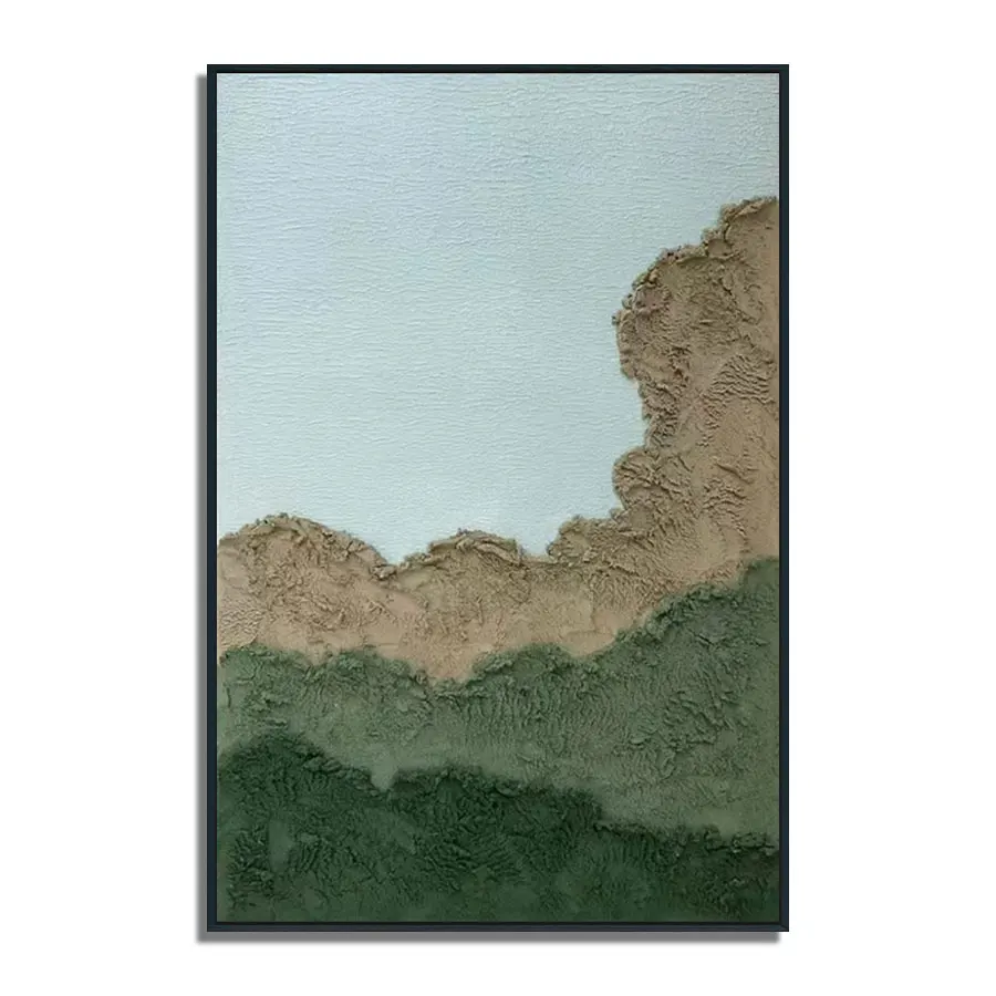 Original Art Factory Hot Selling Modern Abstract Wall Art Hand-Painted Minimalist Canvas Paintings
