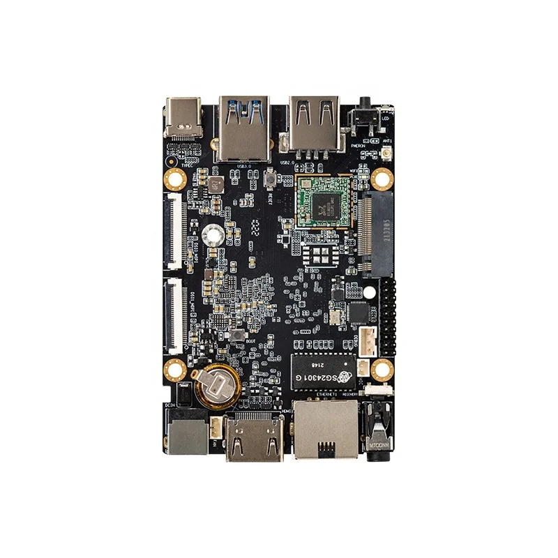 RK3588 Eight Core 8K graphics card and RK3588 motherboard 16g ram 256g rom arm chip Android single board computer