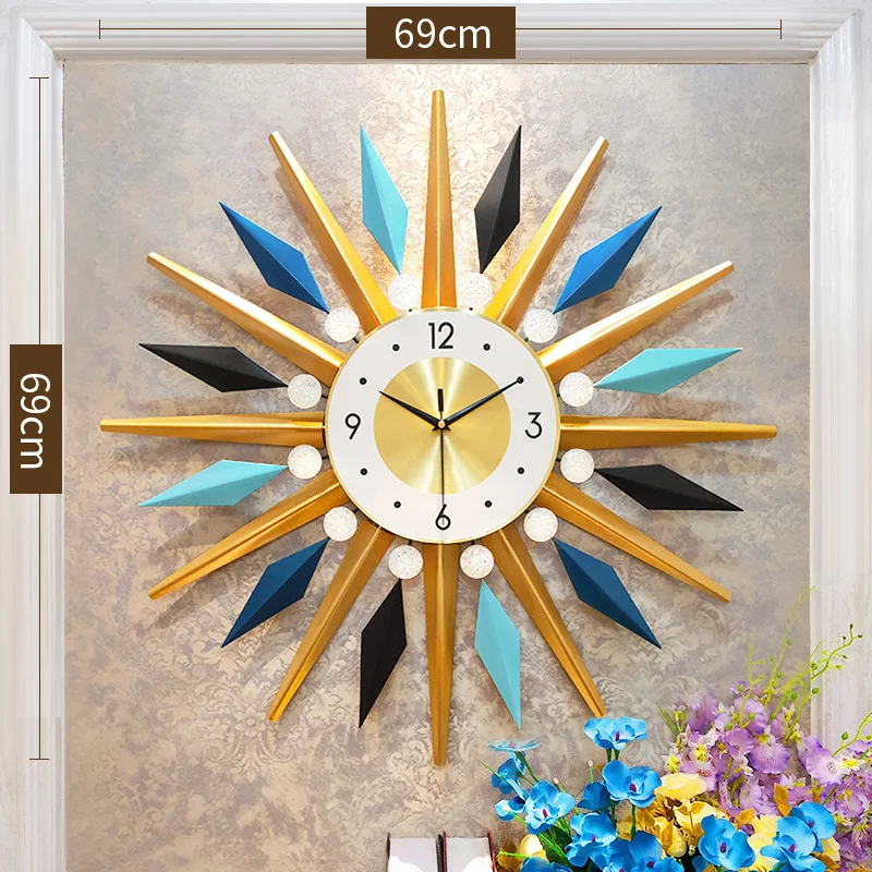 JJT High Quality modern Fashion style design Wall Clocks for bedroom decoration
