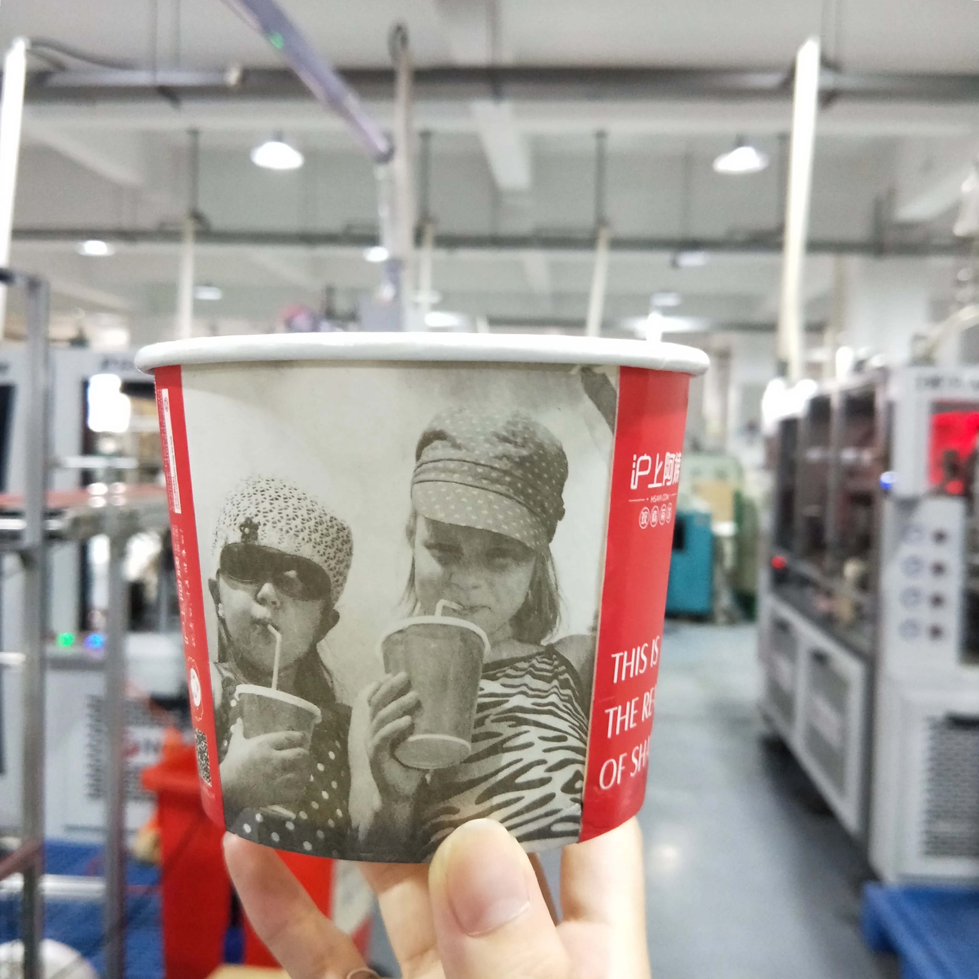 Food Grade Higher Quality Take Away Bowl and White Paper & Pp Lid Custom Dimension Packing Food Single Wall Fast Food ,salad