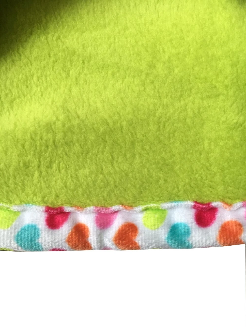 Super Soft  Cozy Candy Color Hello Kitty  EMB Baby Blanket