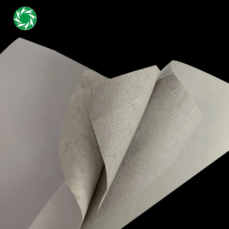 White Coating Coated Paper 1.2MM Duplex Board with Grey Back