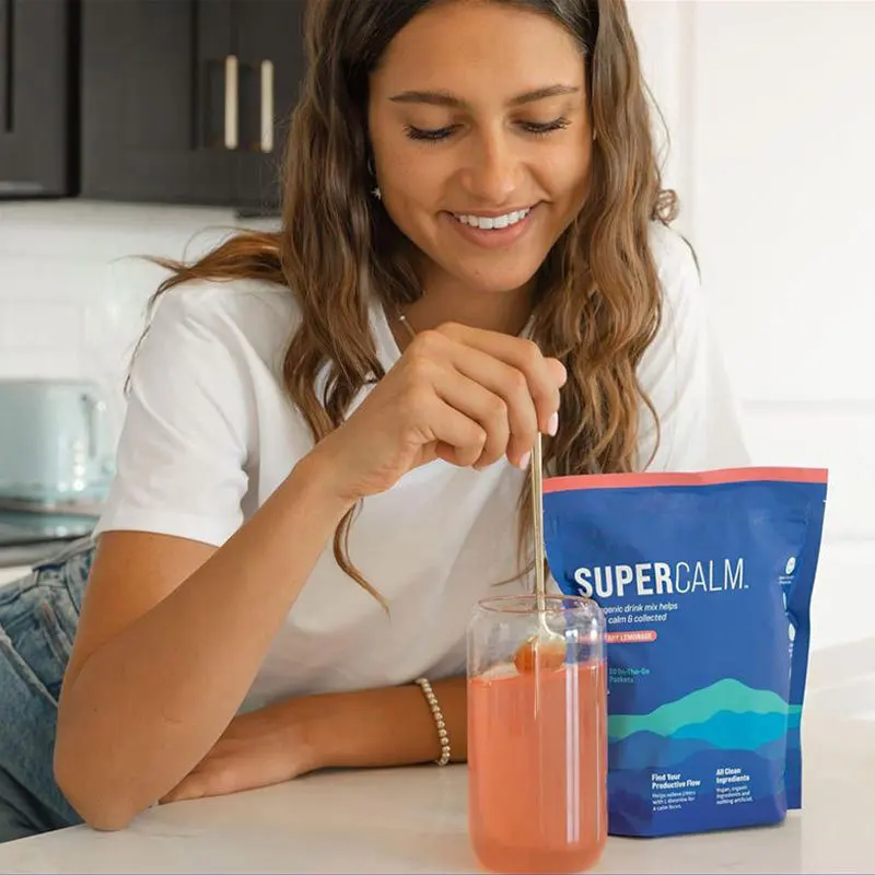 OEM Wholesale Supercalm Magnesium Calm Powder Electrolyte Mix Powder Drink