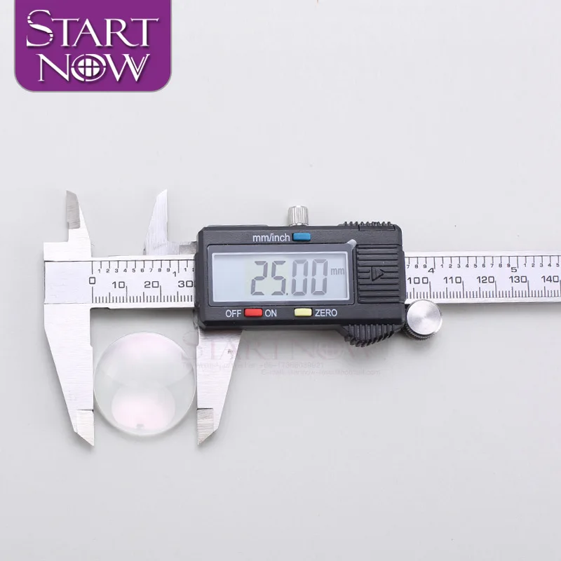 Startnow 1PC/Set Dia.30-50mm Fused Silica WSX Precitec Fiber 1064nm Single Concave Convex Lens 1064nm Collimating Focusing Lens