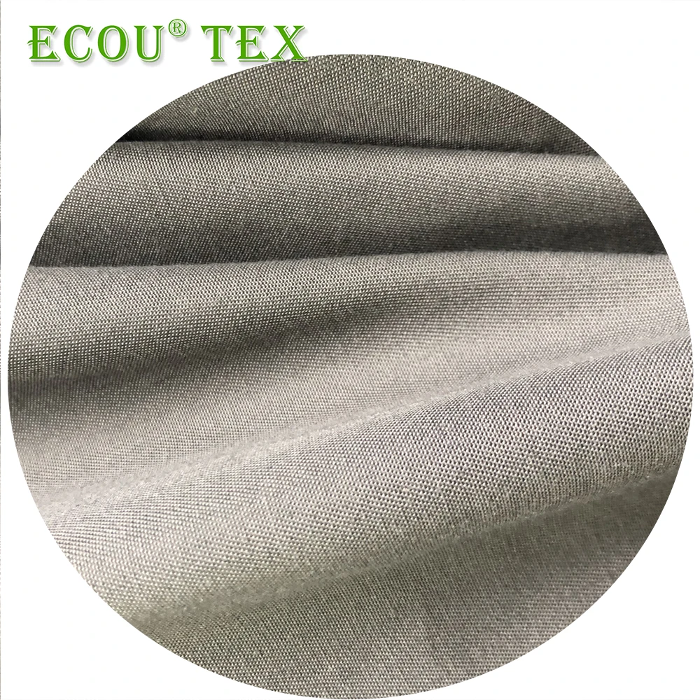 2020 new product 100% bamboo charcoal 175gsm twill woven colth fabric